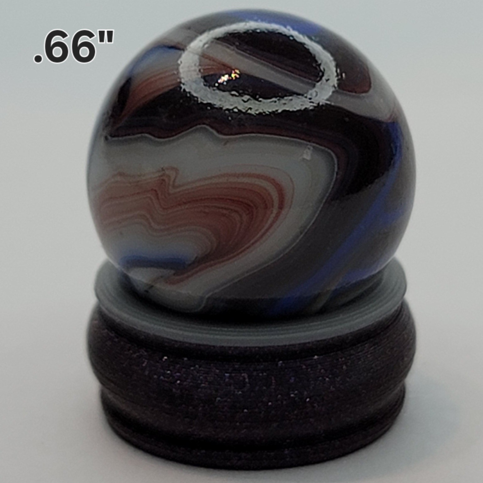 Glass Marble With Display Included lot #6735