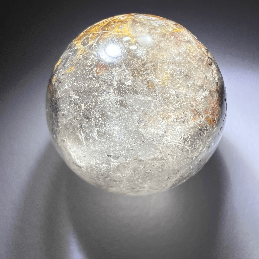 Garden Quartz Crystal Marble Sphere