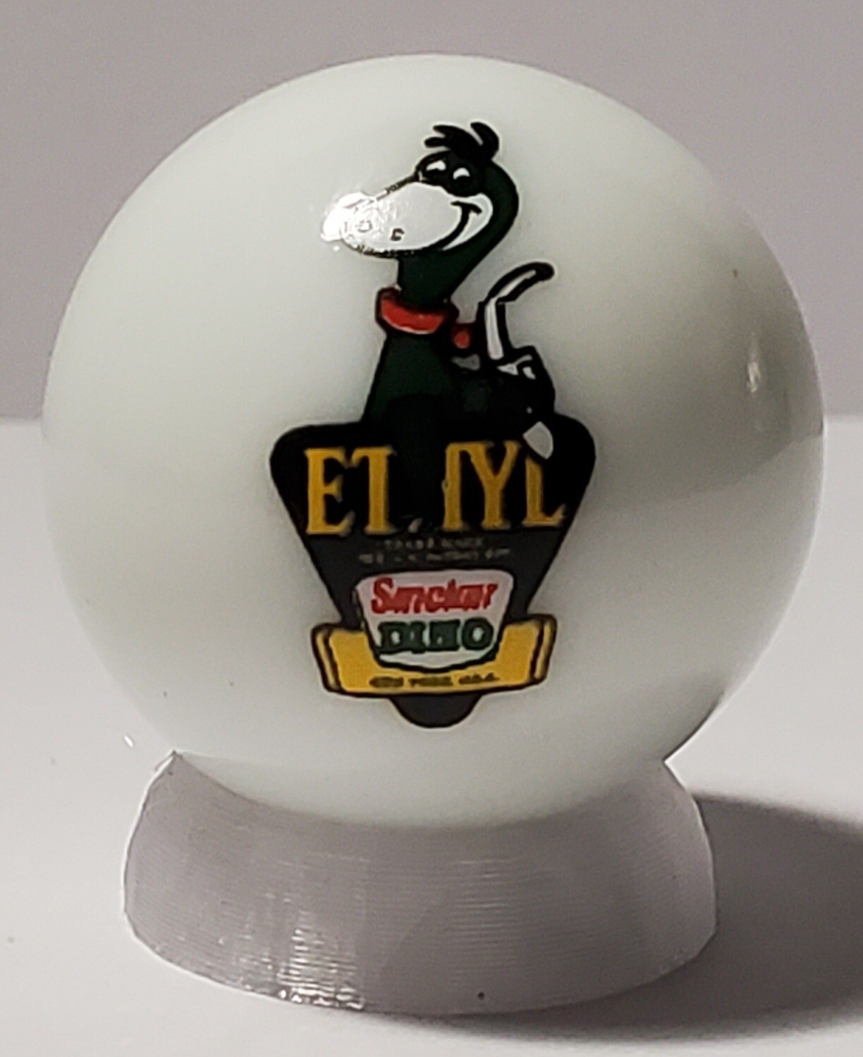 Sinclair Dino Ethyl 1″ Marble with Stand