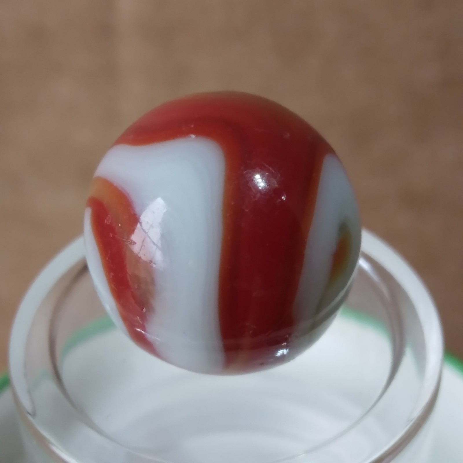 0.62″ Vintage Marble- Alley Ravenswood Heaton WV Swirl- Quick List #Q14