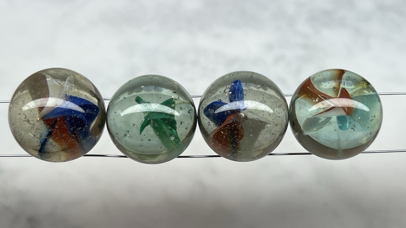Marbles Assorted Vintage Collectable Glass ~ 170pc ~1.03kg. Most from the 1960s