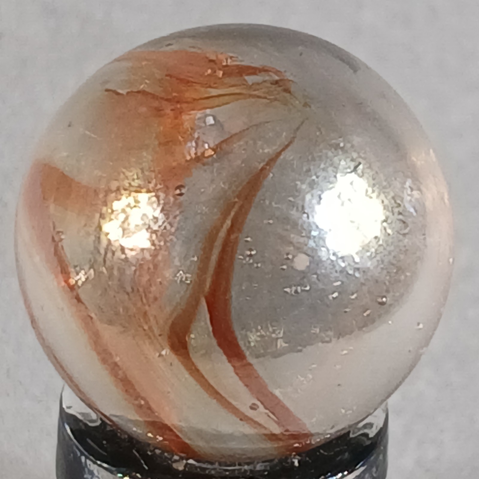 Vintage Imported Iridescent Cat’s Eye .63 Inches Near-Mint Condition