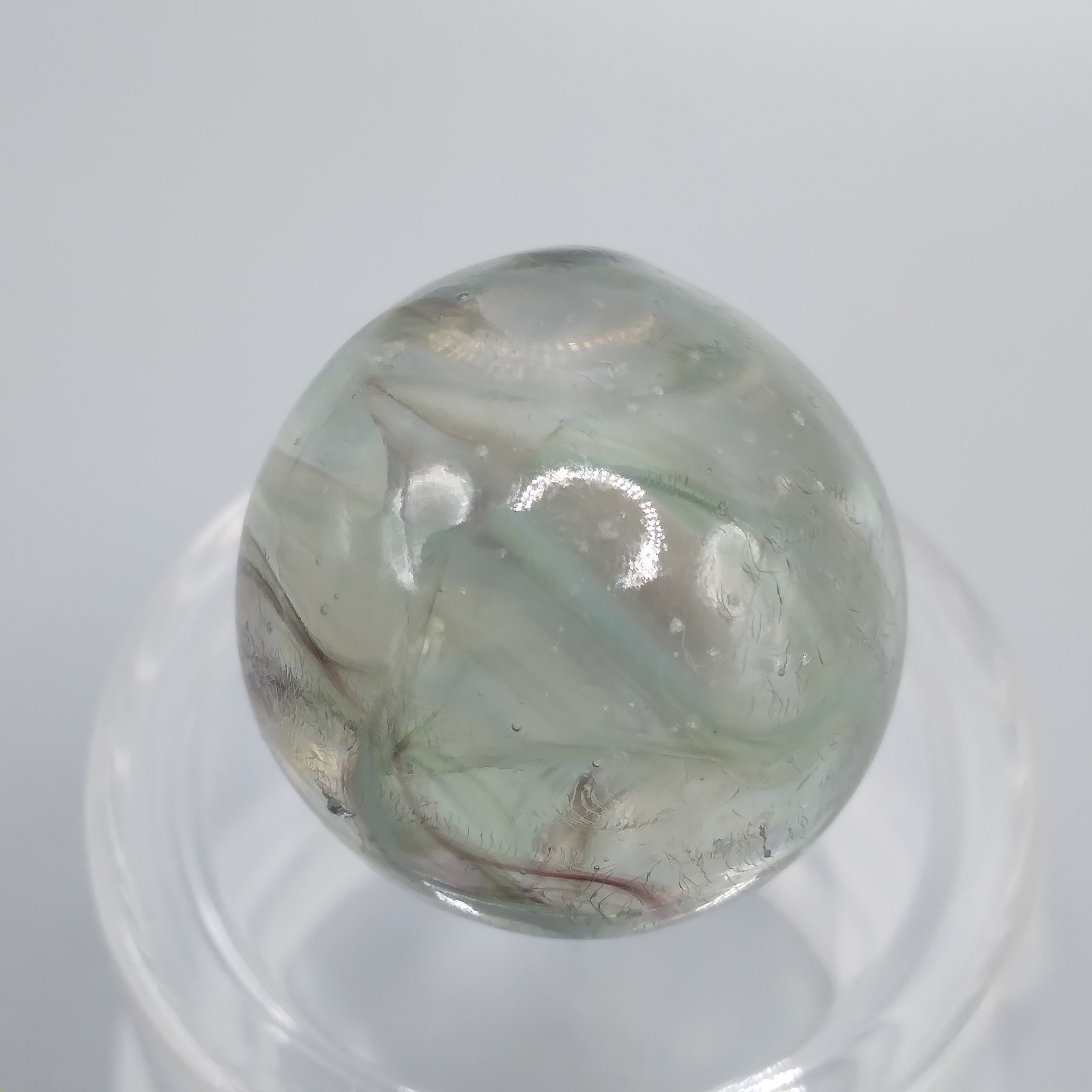 0.65″ Vintage Marble- Vitro Akro Alley Ravenswood Cat Eye Swirl- Quick List #Q30