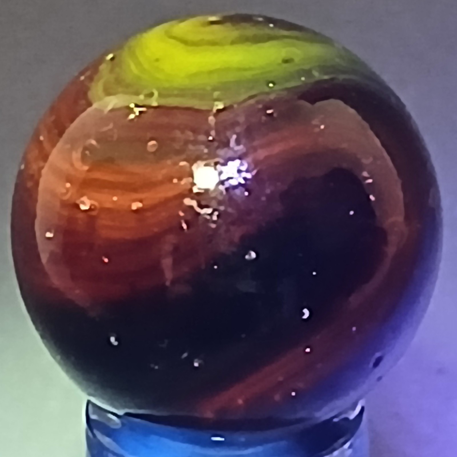 Large UV-Reactive Jabo Special Run .72 Inches Near-Mint Condition