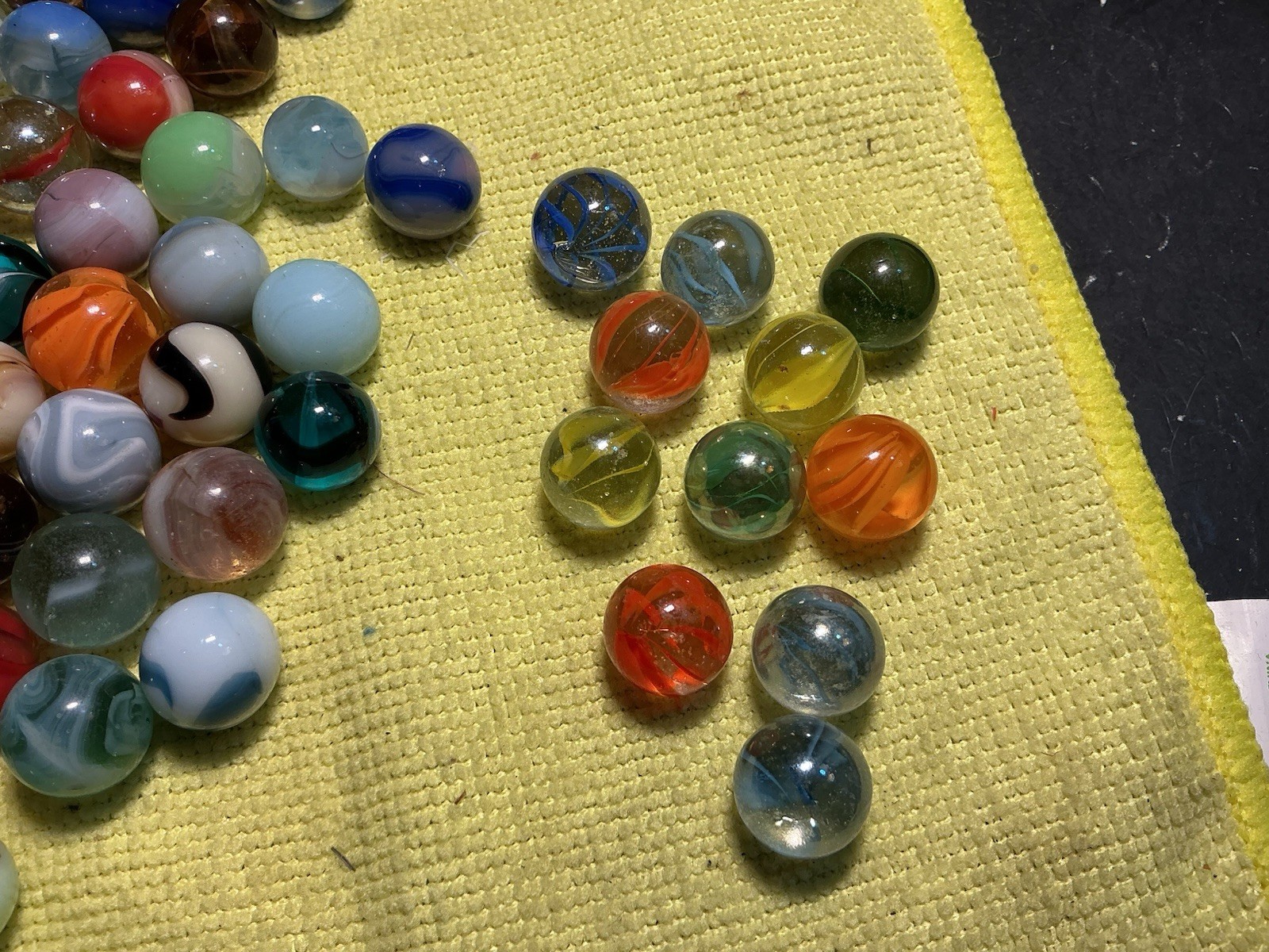 vintage marbles lot 14lbs Mixed