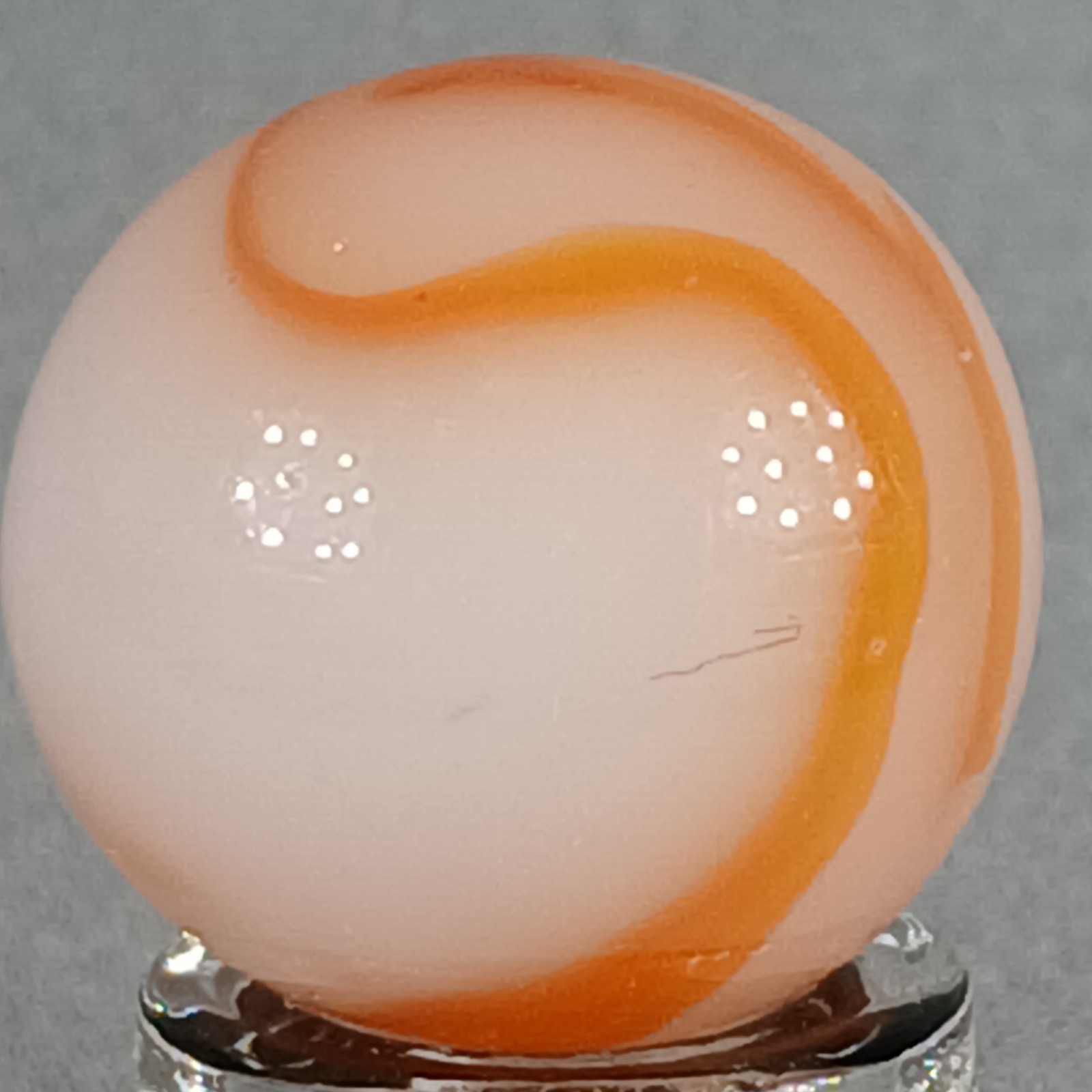 Vintage Champion Swirl Marble .59 Inches Near-Mint Condition Combined Shipping