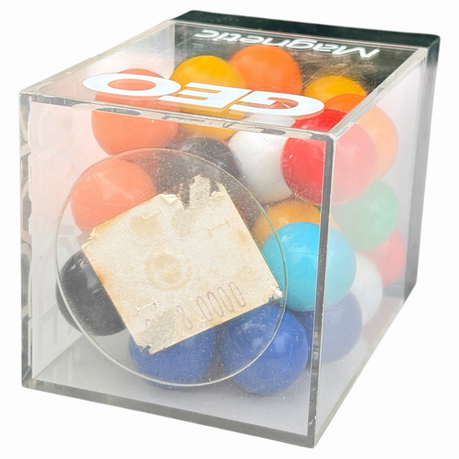 1988 Vintage NASA GEO-Space The Original Magnetic 35 Marbles Fidget Toy
