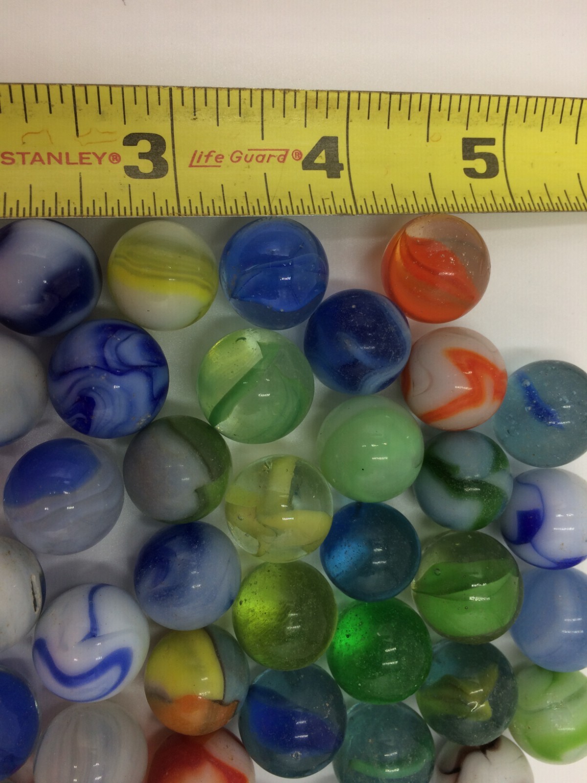 VTG Lot of 75 Unique Marbles,Shooter,Swirl Milk Glass Cats Eye,Estate Find! J
