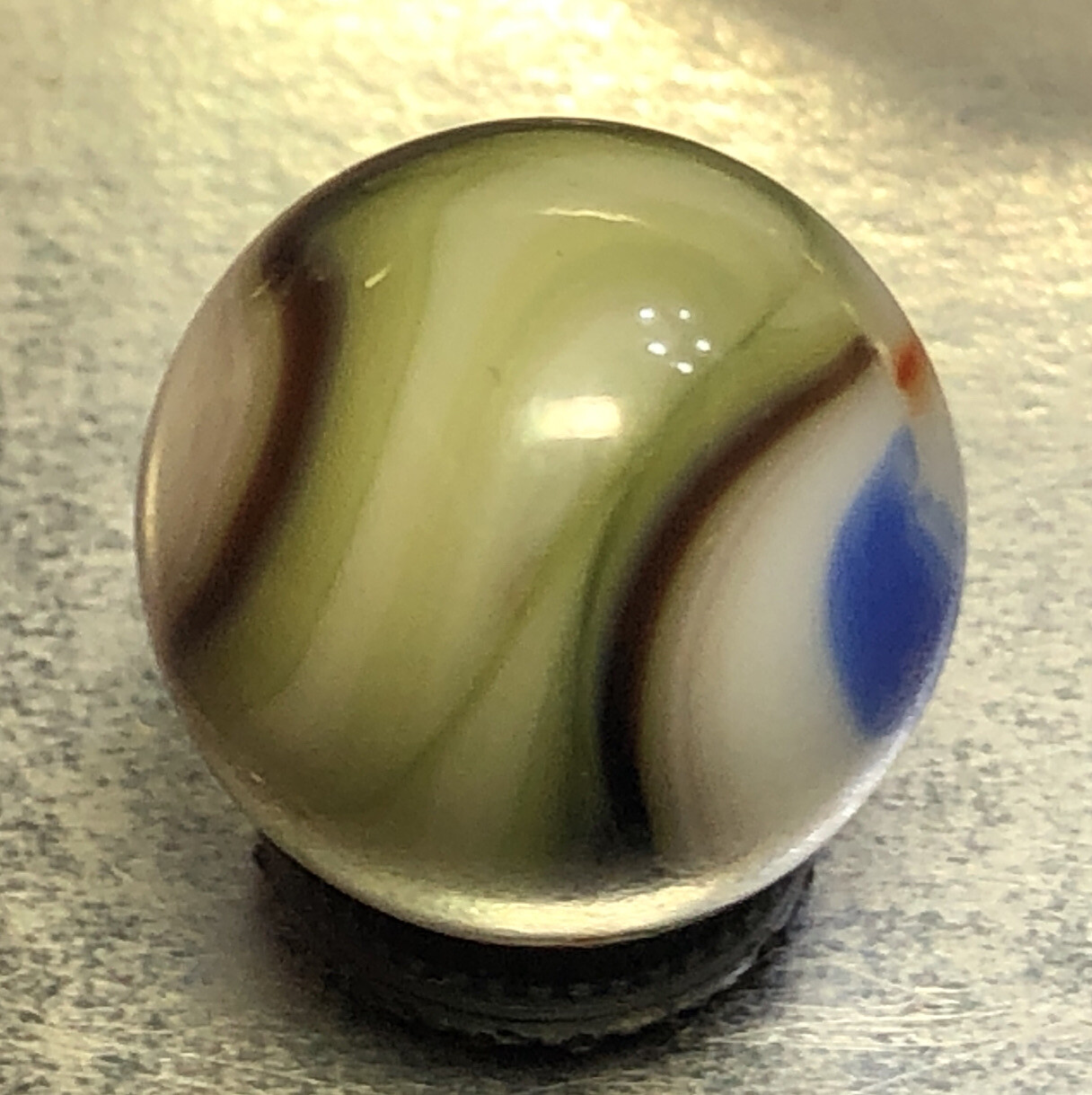Vacor Mega Multi-Color Hurricane Marble Bright Colors, Size .625 NM+/M- Look!
