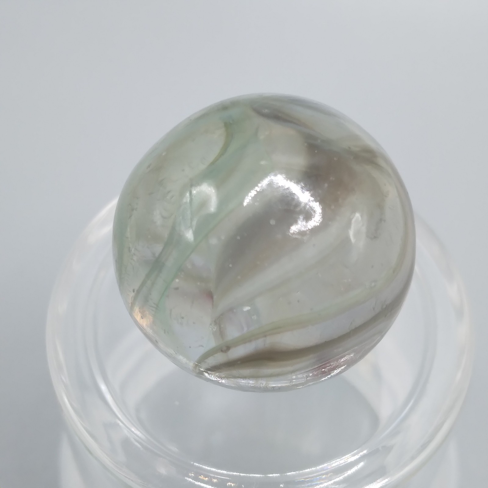 0.65″ Vintage Marble- Vitro Akro Alley Ravenswood Cat Eye Swirl- Quick List #Q30