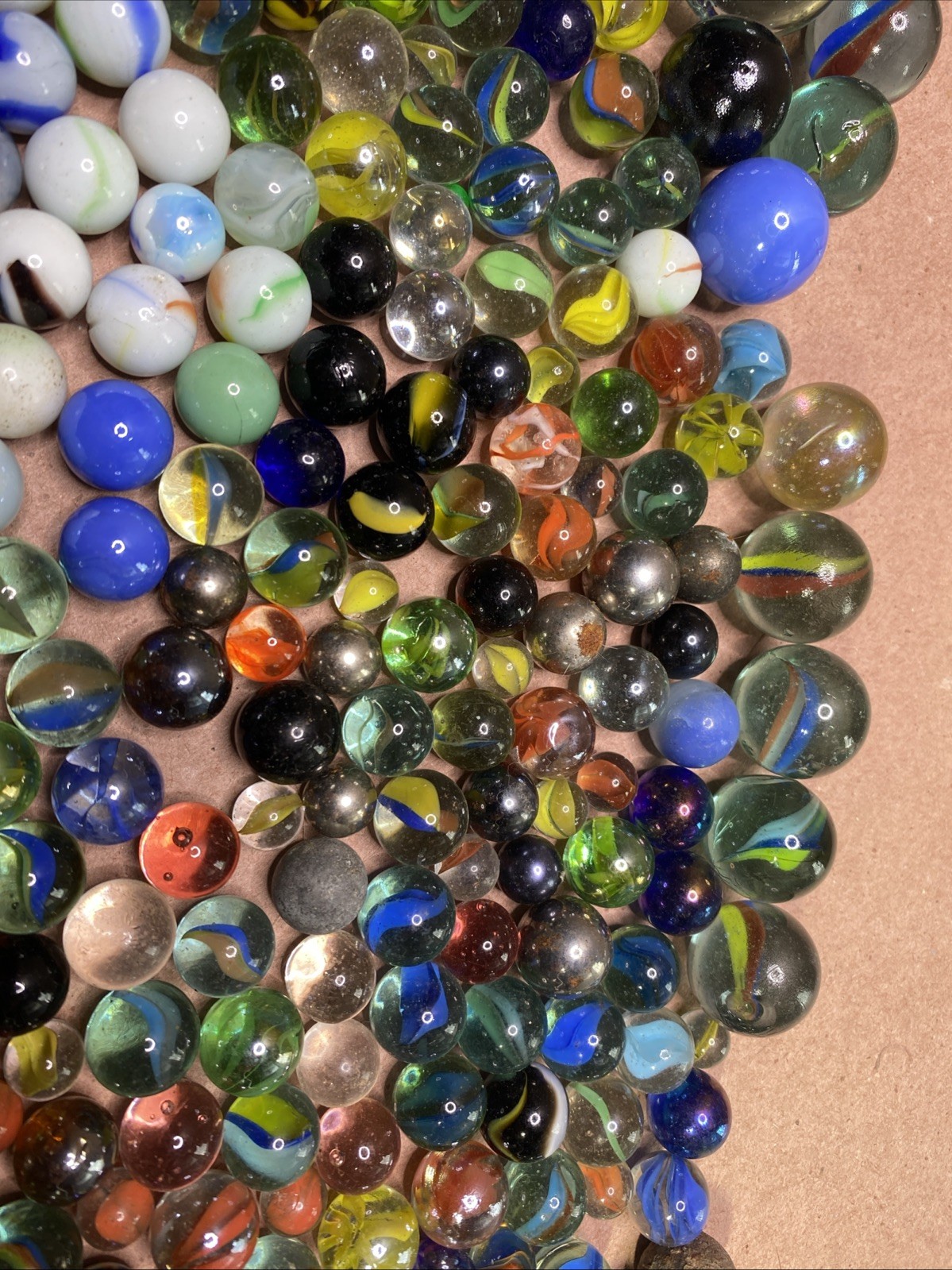 Vintage Marbles Assorted Lot (350 Pieces)