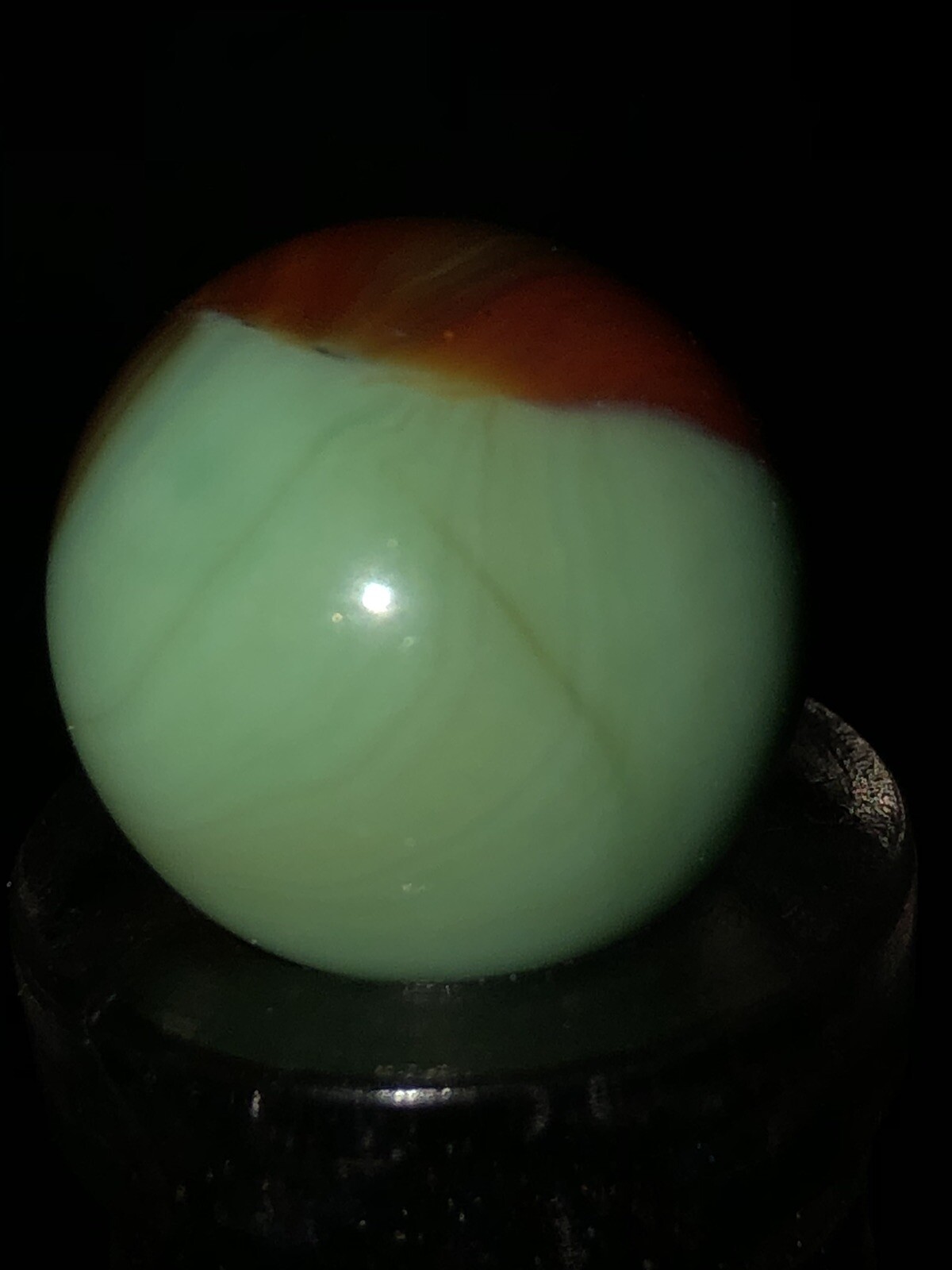 Akro agate marble robin egg vhtf 4 color mix “2 FREE old marbles included”