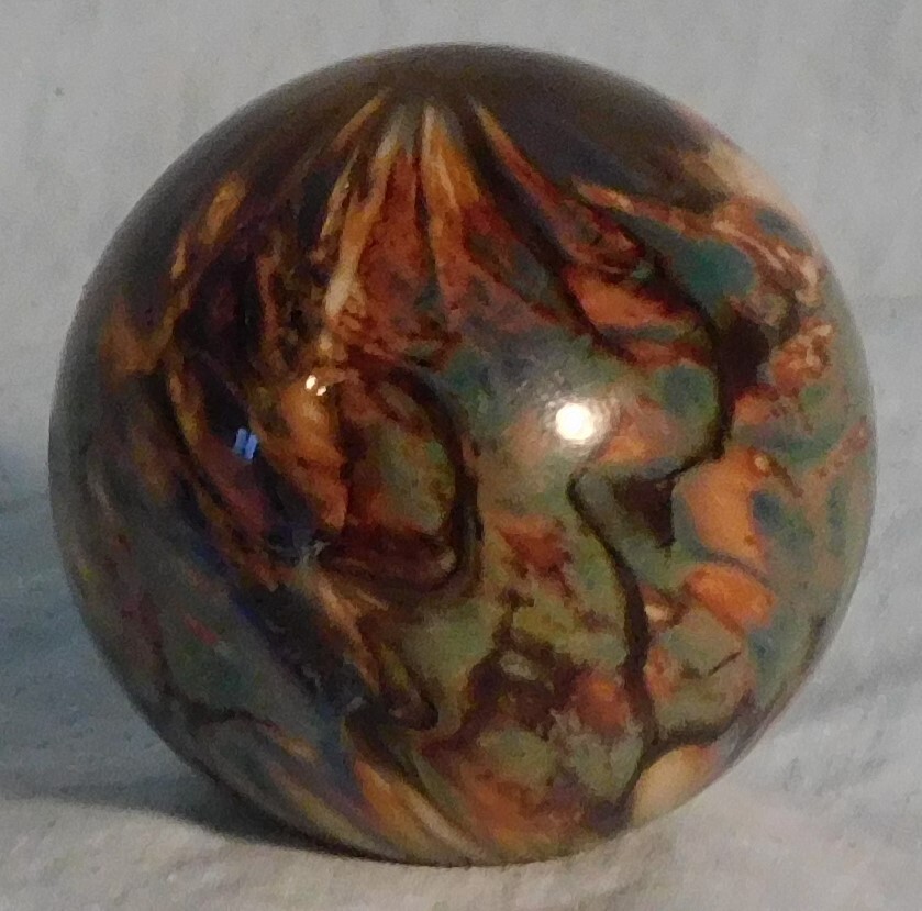 Contemporary Handmade Marble, 1 13/16″ Diameter, #9251G