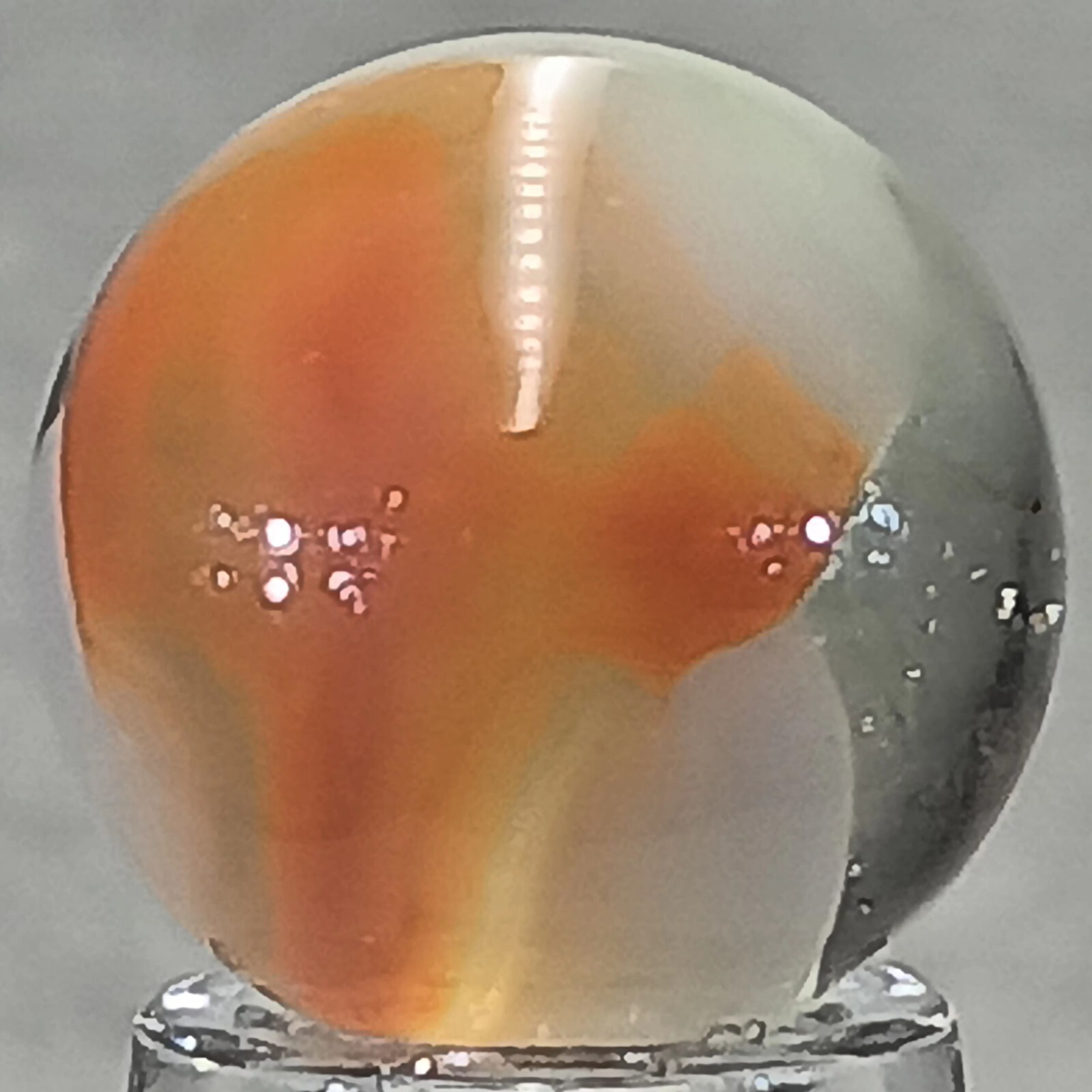 Vintage Vitro Conqueror Marble .61 Inches Near-Mint Condition Combined Shipping