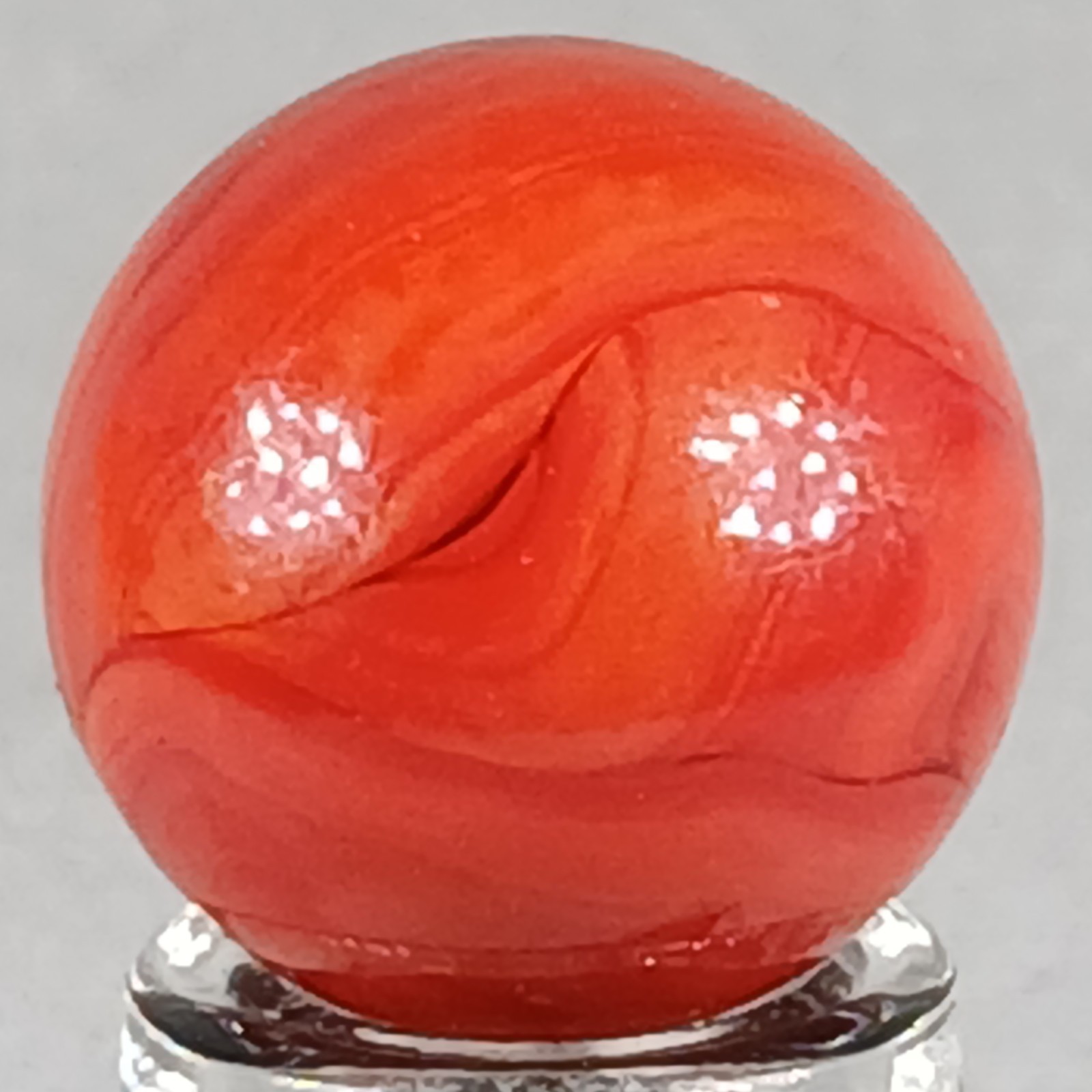Vintage Champion Swirl Marble .60 Inches Near-Mint Condition Combined Shipping