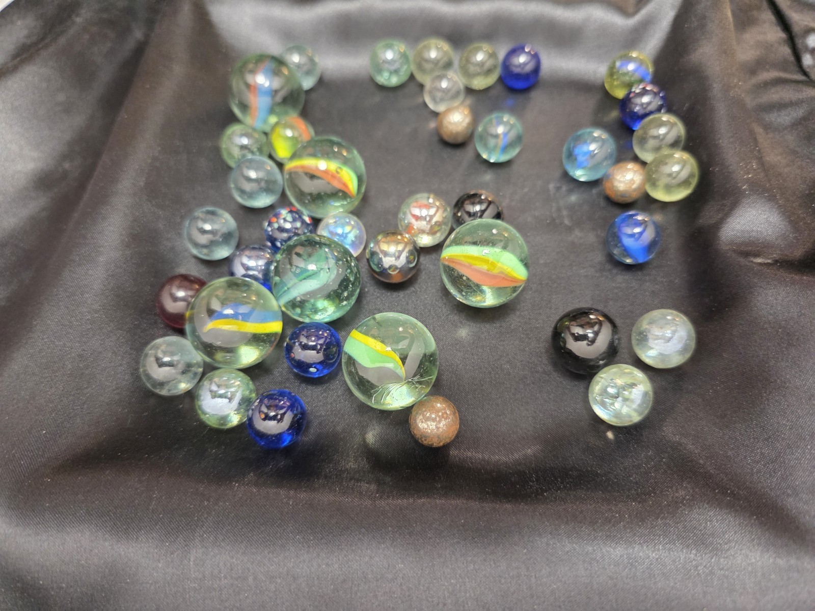 Vintage marbles mixed makers Lot 7