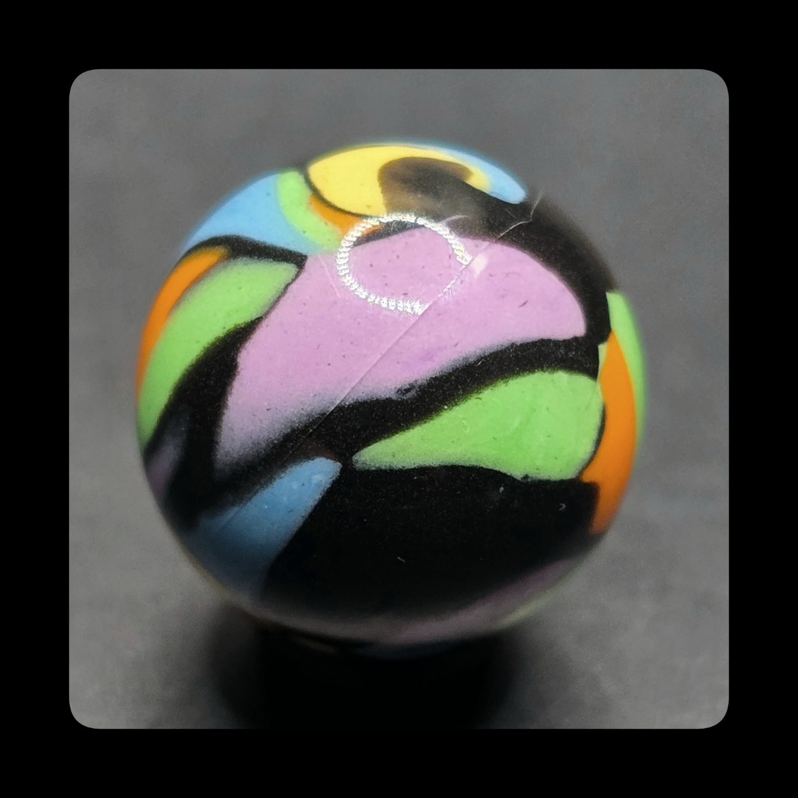 MicsMibs 43/64″ Fisher Contemporary Polymer Clay Christensen Guinea Mimic M-