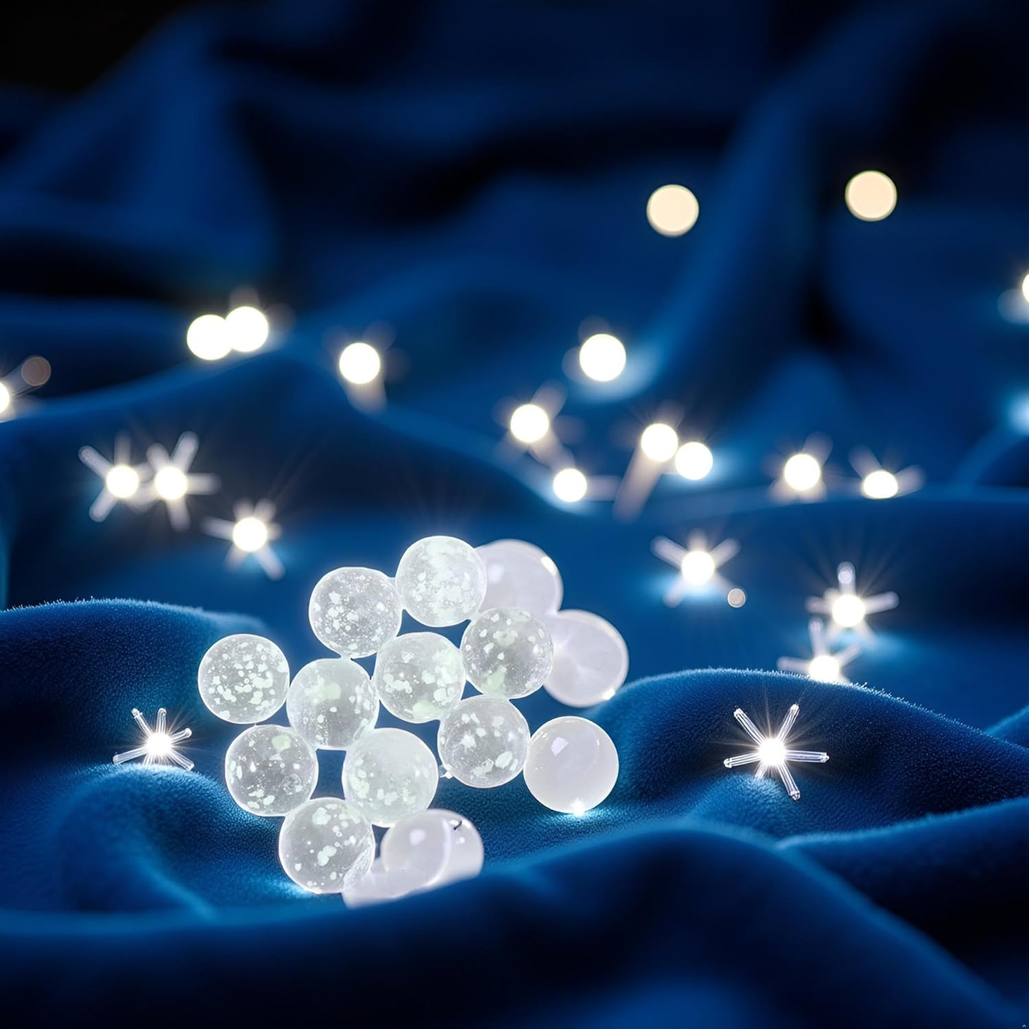 10Pcs Glass Marbles Glow in the Dark Multi-Color Luminous Marbles Marble Games a