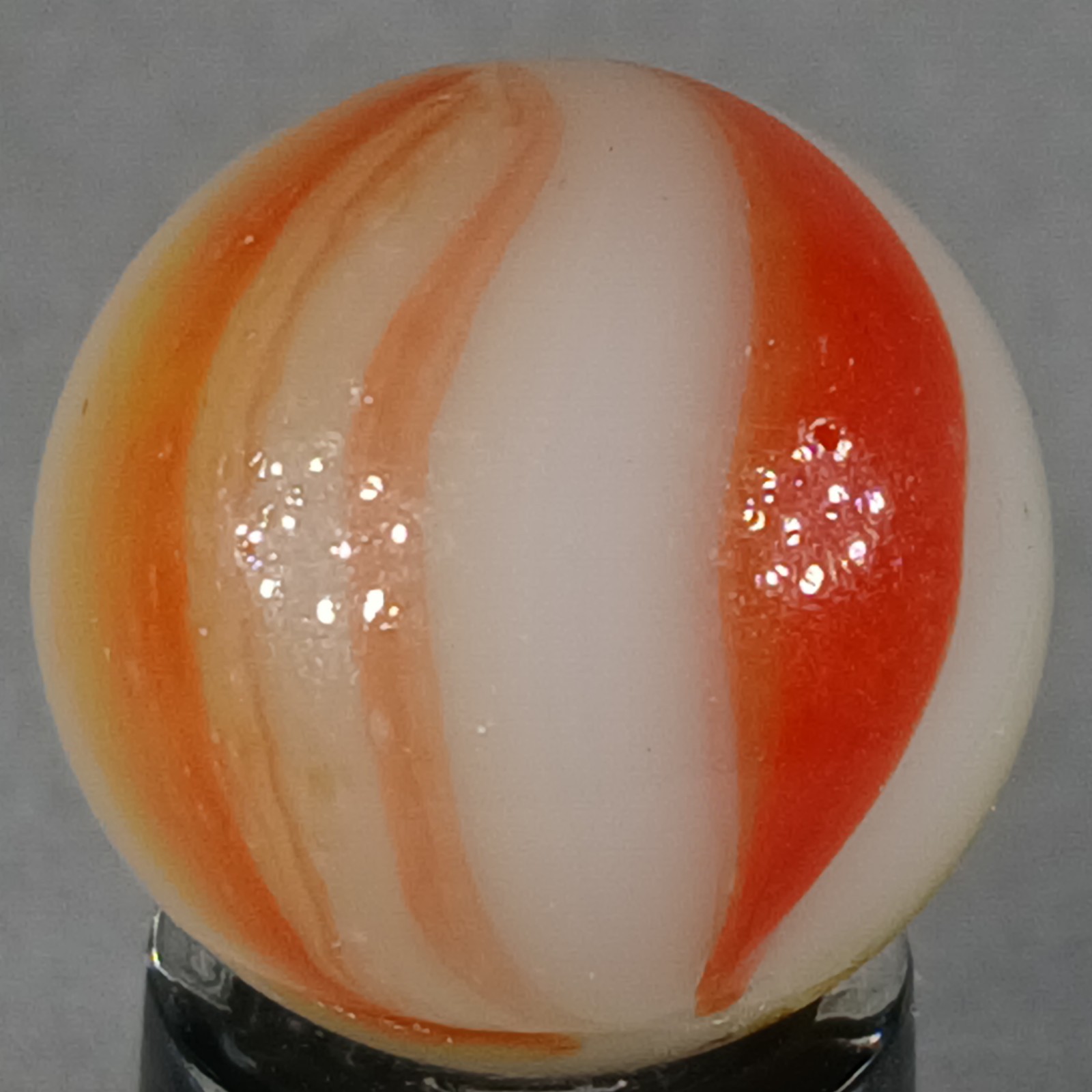 Vintage Imported Patch And Ribbon Marble .61 Inches Near-Mint Condition
