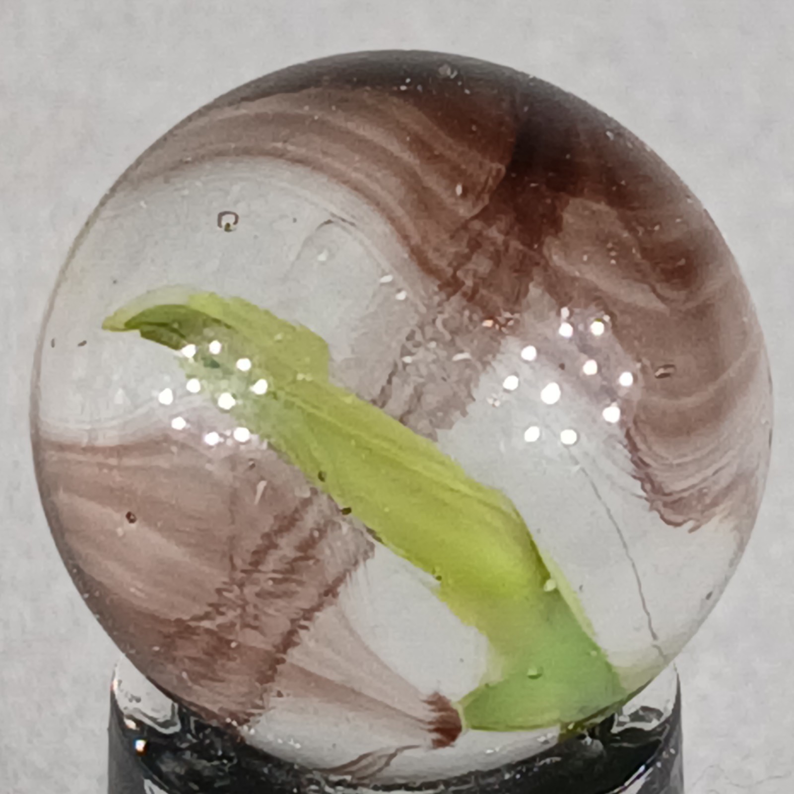 Vintage Swirl Marble .60 Inches Near-Mint Condition Combined Shipping