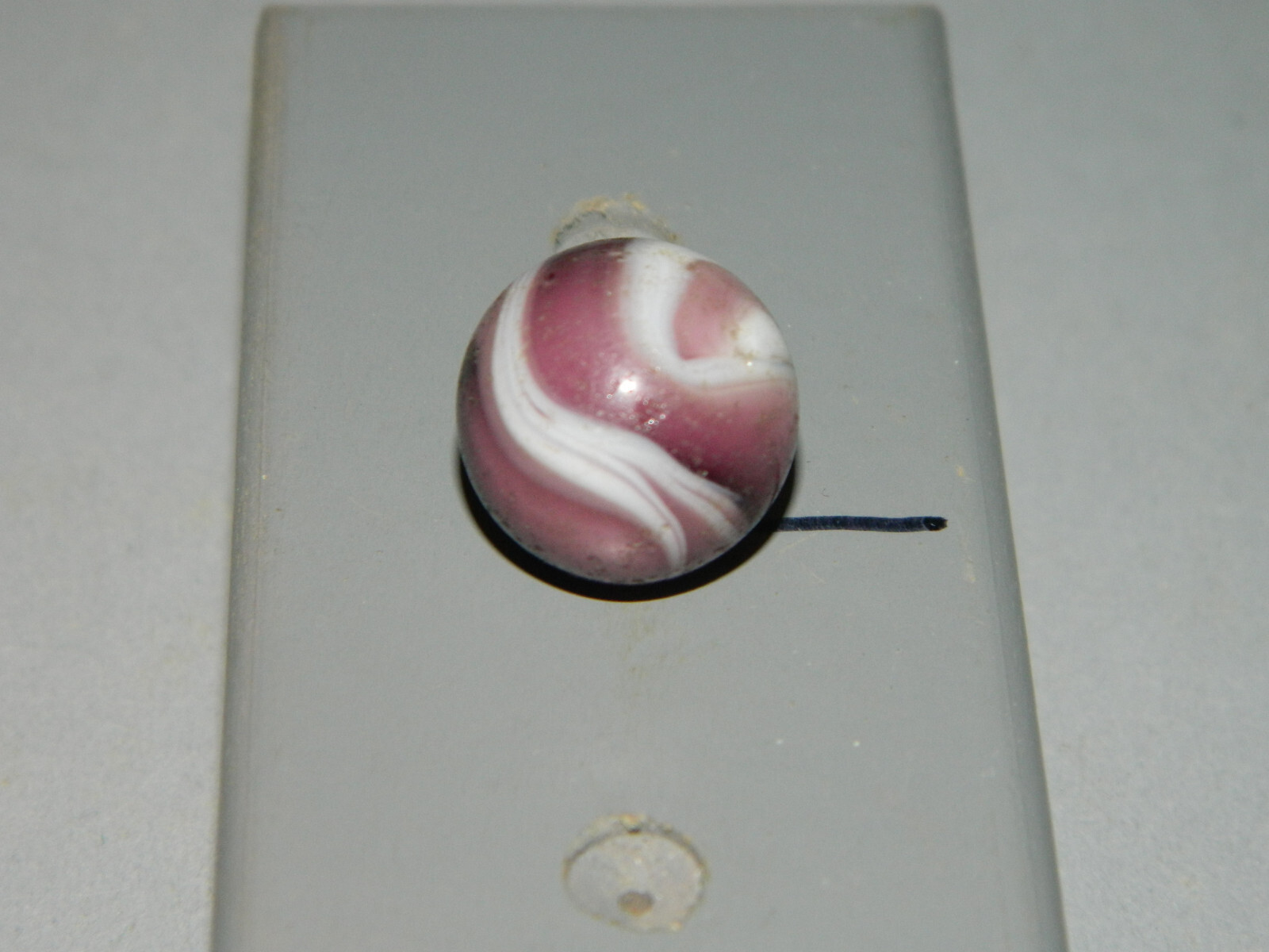 Christensen PURPLE Swirl Marble approx 5/8″+ F1
