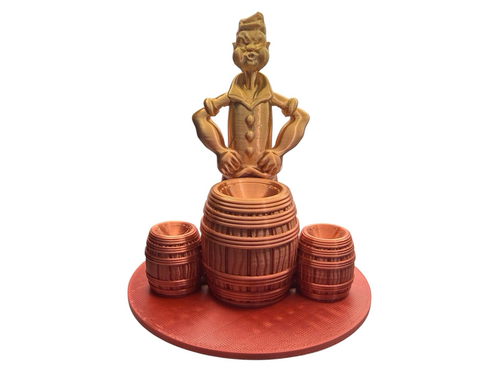 Popeye Marble Display For Marbles – Lot #9204b