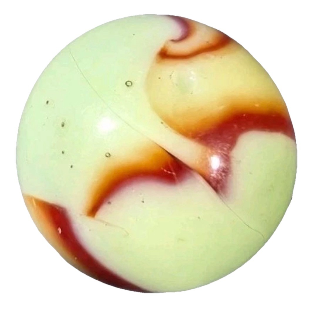 Peltier Glass Co Vintage Marble 0.65″