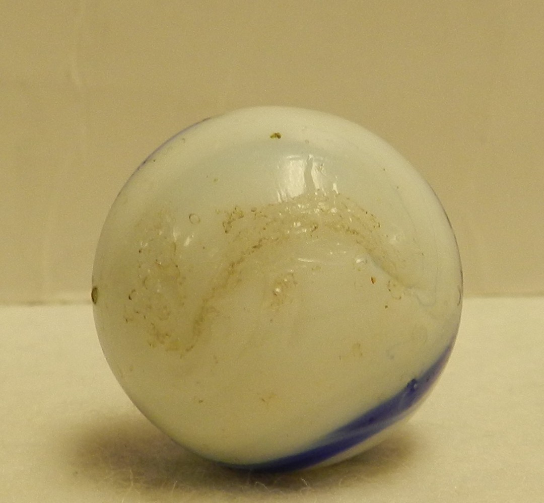 #21050m Large 1.06 Inches Vintage Yasuda Glass Transitional Shooter Marble